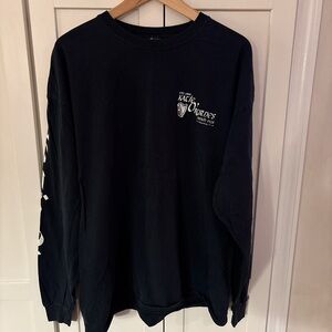 Black Long Sleeve Irish Pub Graphic Tee
